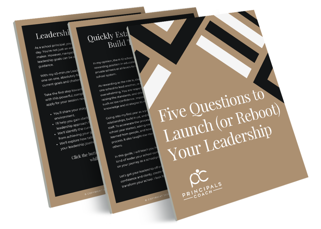 Image of "Five Questions to Launch (or Reboot) Your Leadership"